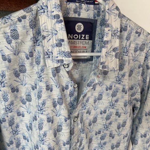 Mens Noize Pinapple Dress Shirt - Picture 1 of 7